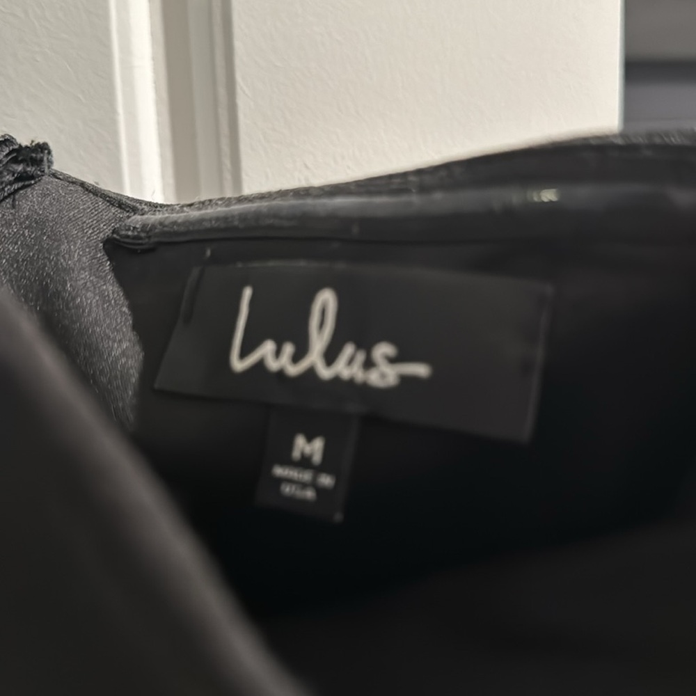 Lulu’s Power of Love Black Strapless Jumpsuit Black Size M - Picture 6 of 7